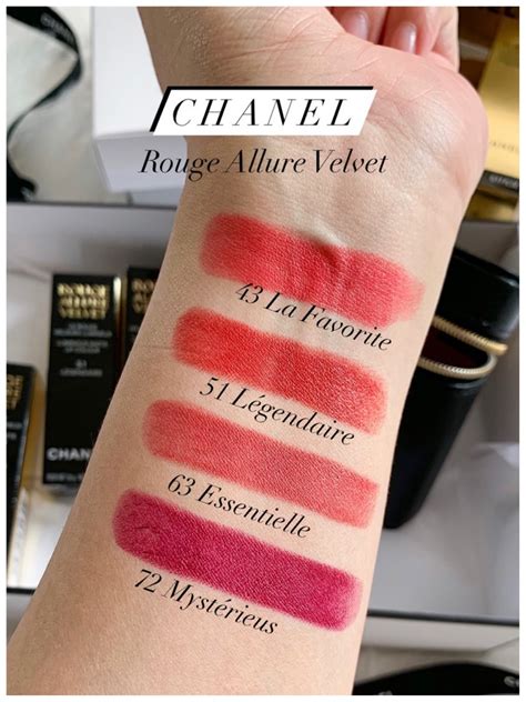 rouge allure velvet chanel set|rouge allure velvet shades.